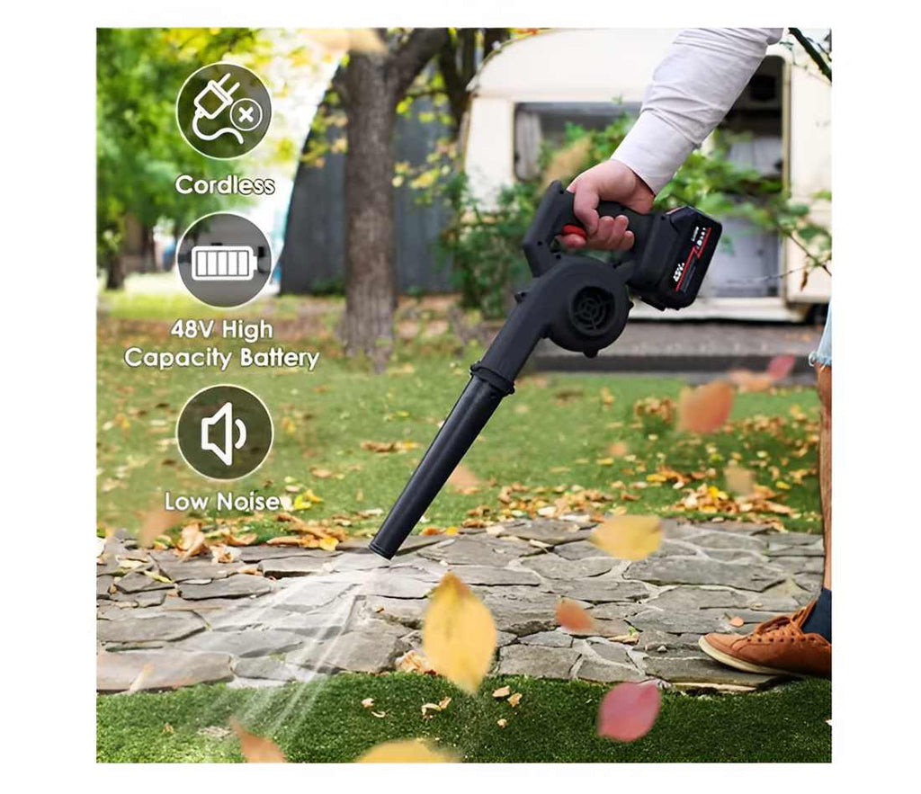 Sopladora Eléctrica Aspiradora 2 Bateria